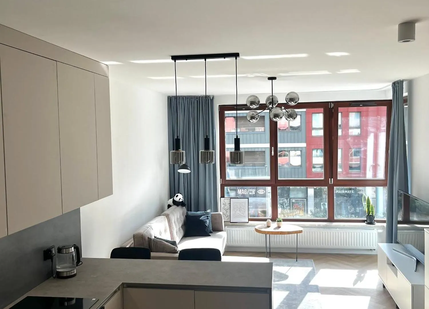 Lägenhet Garnizon City Zen Apartament Gdańsk